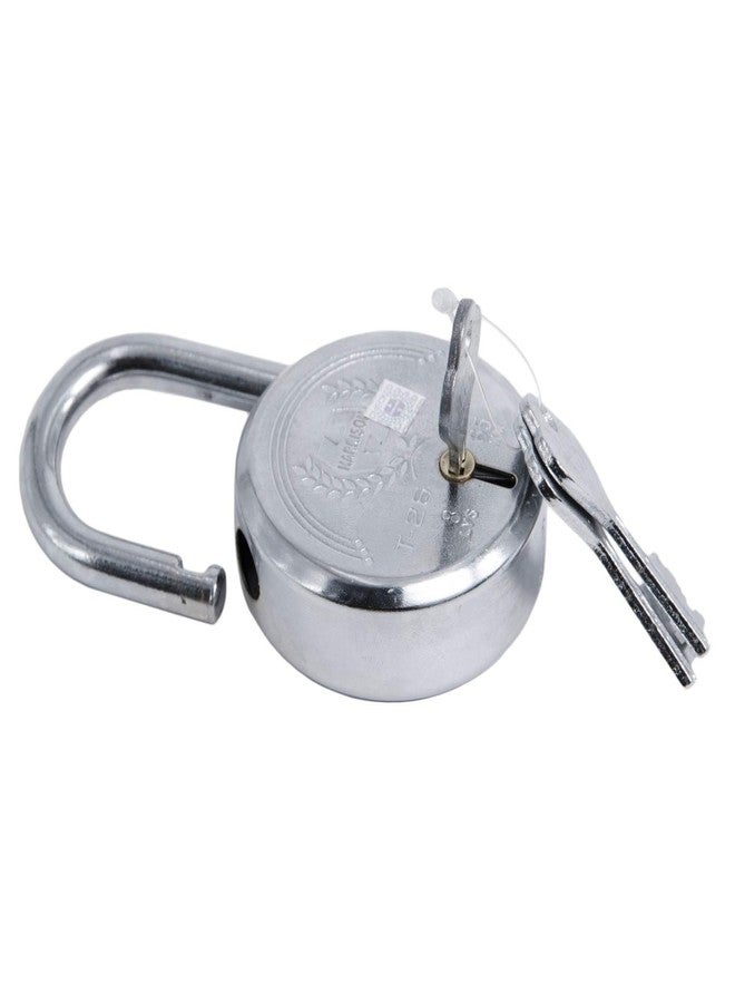 Harrison Padlocks/Round Padlock 65mm 7 Lever with 3 Keys T-26LITE-0534 Pack of 2/Padlock, Padlocks, Locks for Home, Locks for Main Door, gate Lock - Image 4